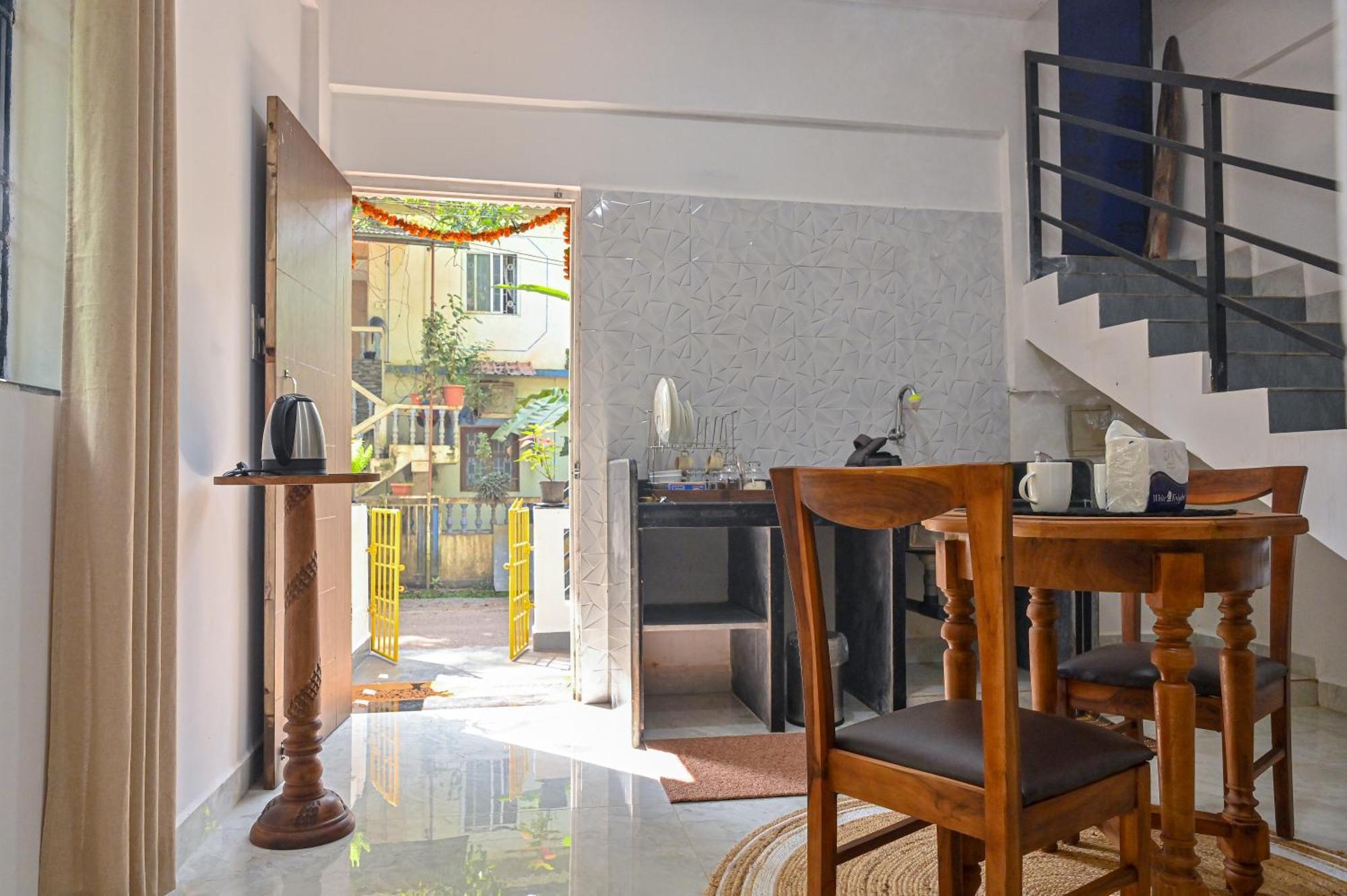 Shell House - Private Stay With Garden View In Arambol Mandrem Extérieur photo