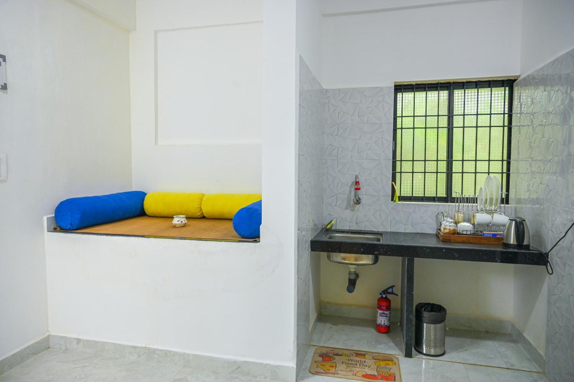 Shell House - Private Stay With Garden View In Arambol Mandrem Extérieur photo