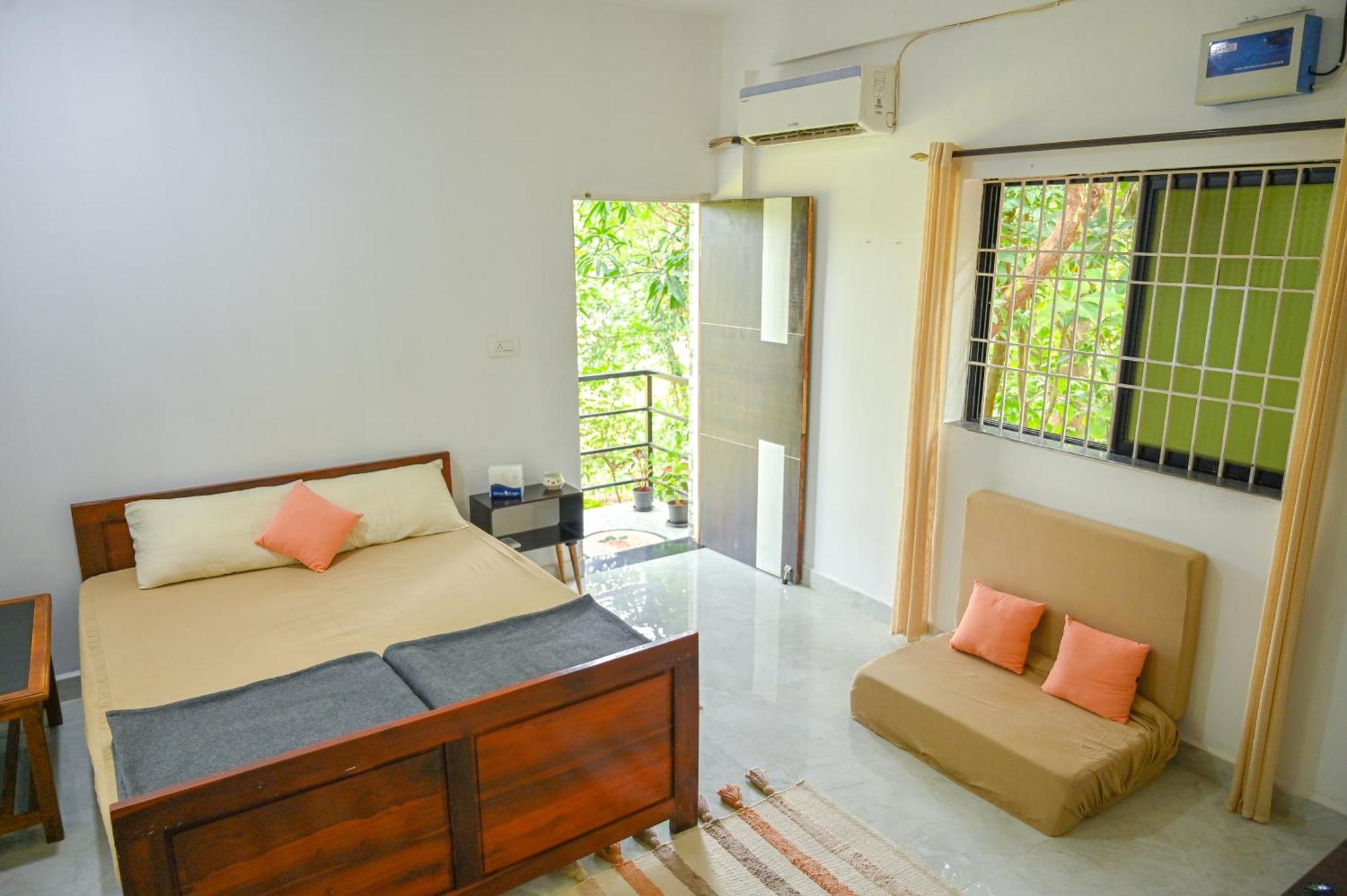 Shell House - Private Stay With Garden View In Arambol Mandrem Extérieur photo
