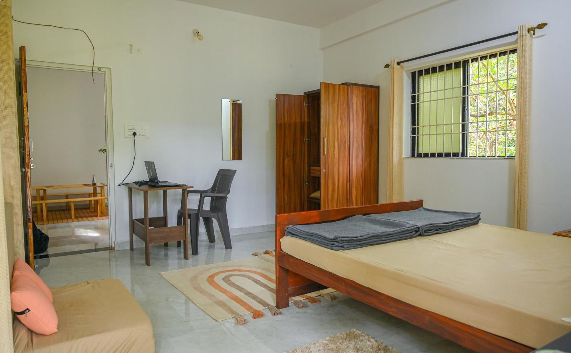 Shell House - Private Stay With Garden View In Arambol Mandrem Extérieur photo