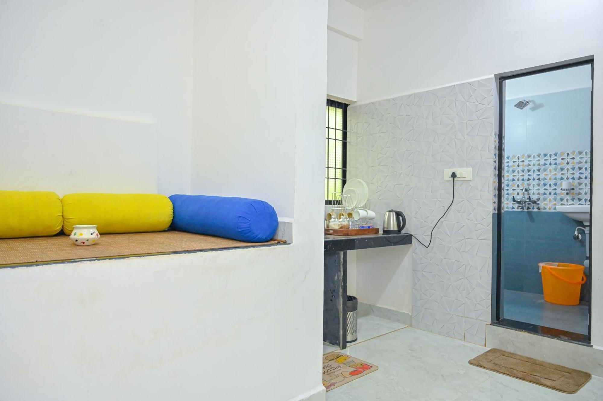 Shell House - Private Stay With Garden View In Arambol Mandrem Extérieur photo