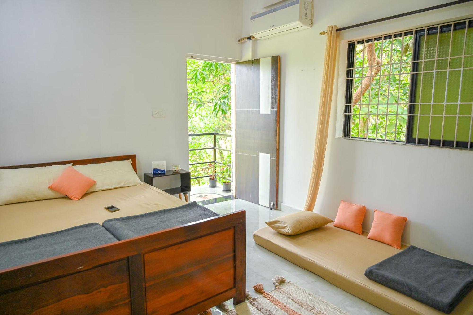 Shell House - Private Stay With Garden View In Arambol Mandrem Extérieur photo