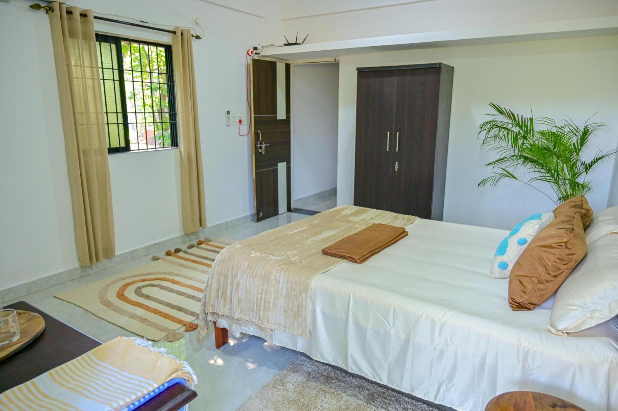Shell House - Private Stay With Garden View In Arambol Mandrem Extérieur photo
