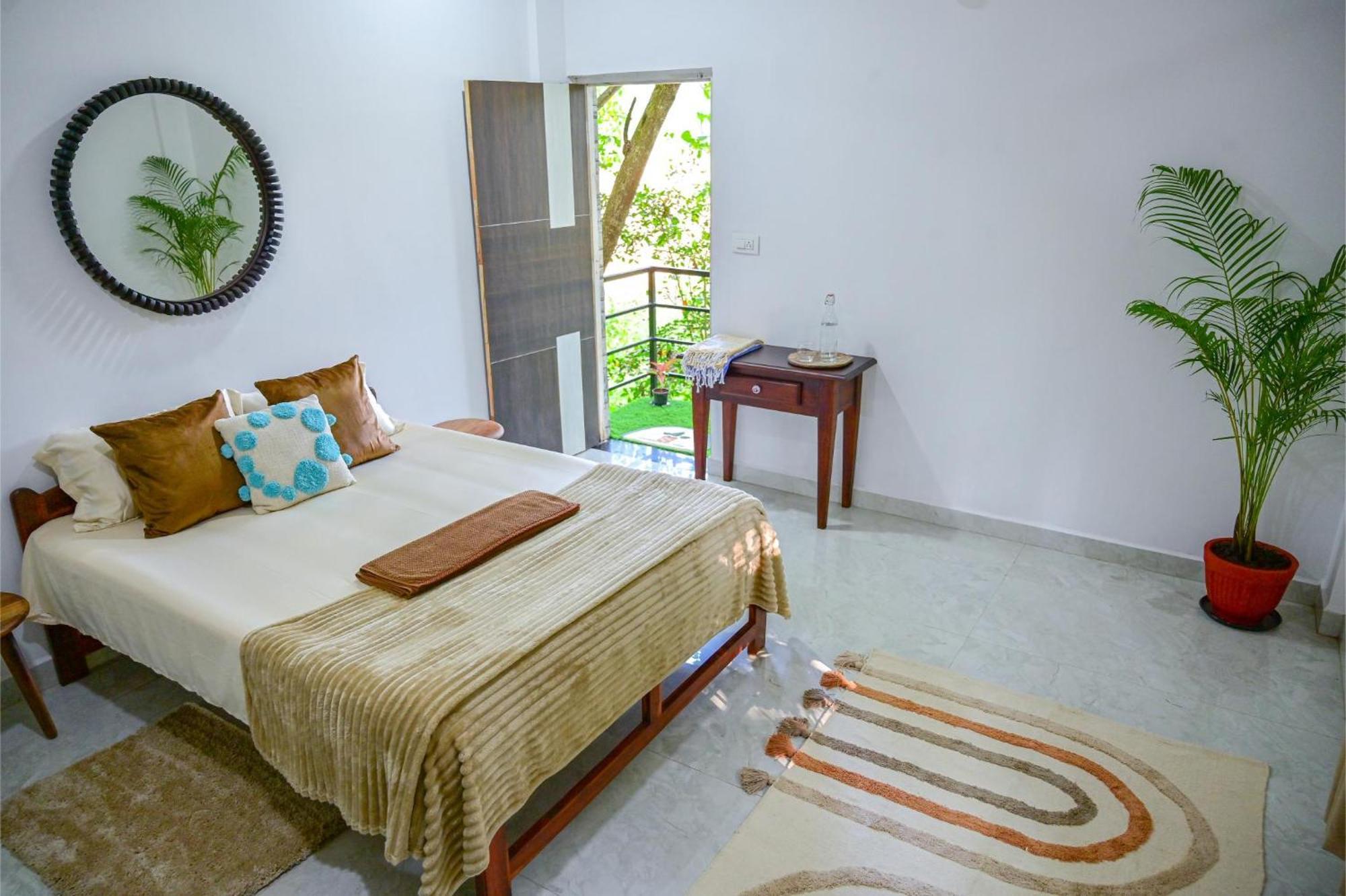 Shell House - Private Stay With Garden View In Arambol Mandrem Extérieur photo