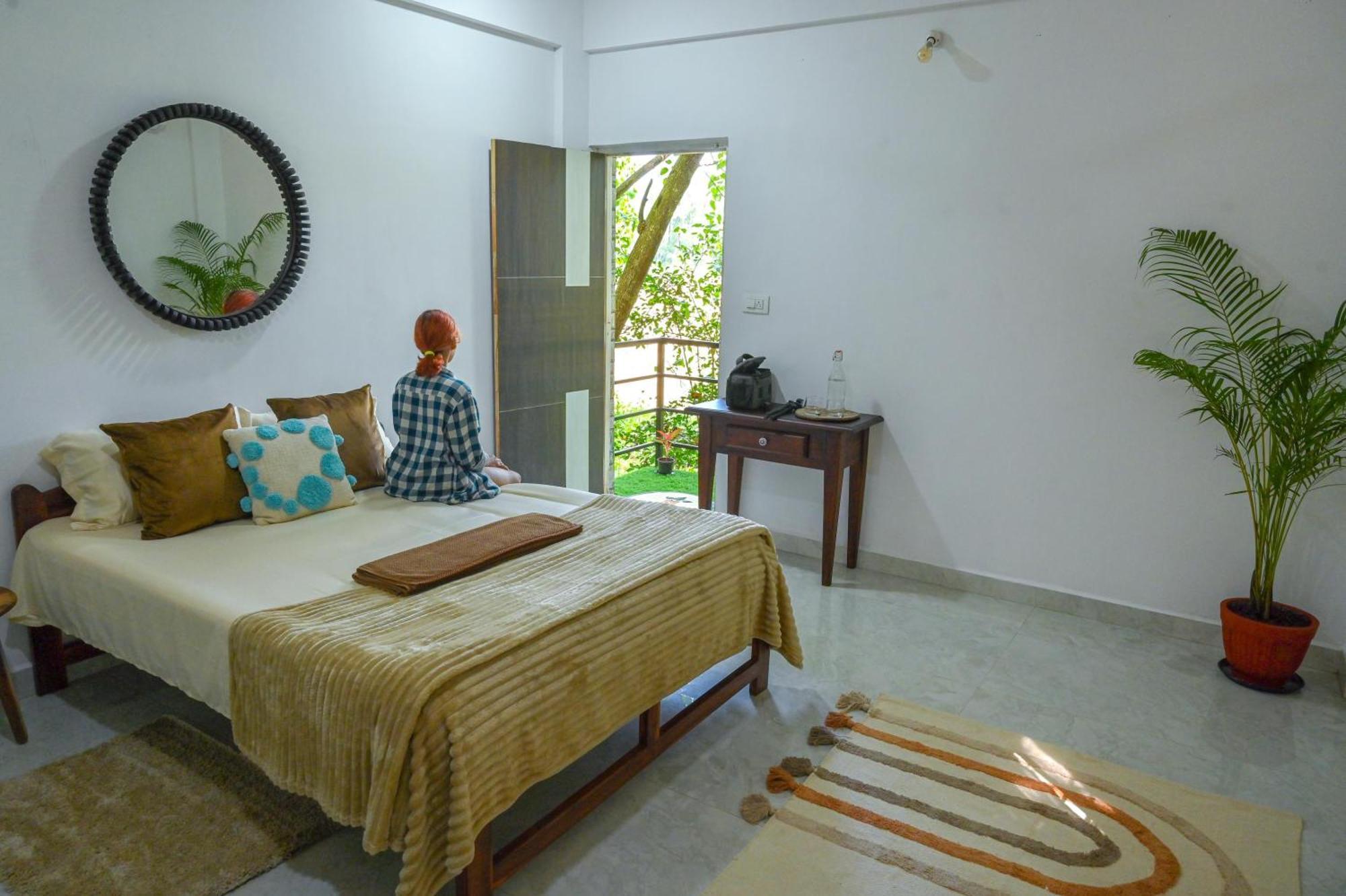 Shell House - Private Stay With Garden View In Arambol Mandrem Extérieur photo